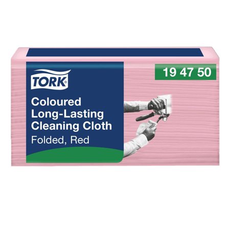 TORK Rengöringsduk Premium W8 röd 40/fp - Lyreco - Städ och hygien - Städdukar och diskdukar - Städdukar - Alltork