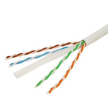 EL Datakabel Cat6 U/UTP (4x2xAWG23) Hvit metervare 1-305m