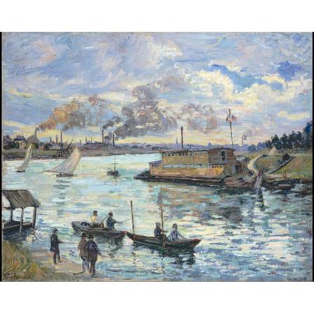 River Scene, C. 1890, Armand Guillaumin Brun