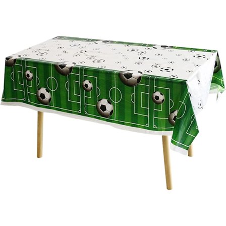 Fodbolddug til bord Borddekorationer Fodboldfest Dug Vandtæt Sportsdug