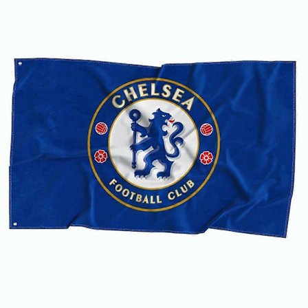 Chelsea-lippu Blues Englanti Valioliiga Jalkapallo Sininen Tyyli 001