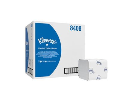 Kleenex Ultravikt toalettpapper, 2-lagers, 200ark, 125 mm, vit 7200/fp - Lyreco - Städ och hygien - Toalettpapper och torkpapper - System - Kimberly 