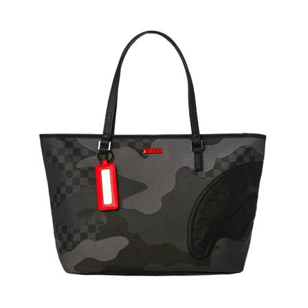 Sprayground, Never Sleep Tote Bag Czarny, Kobieta, Rozmiar: ONE Size