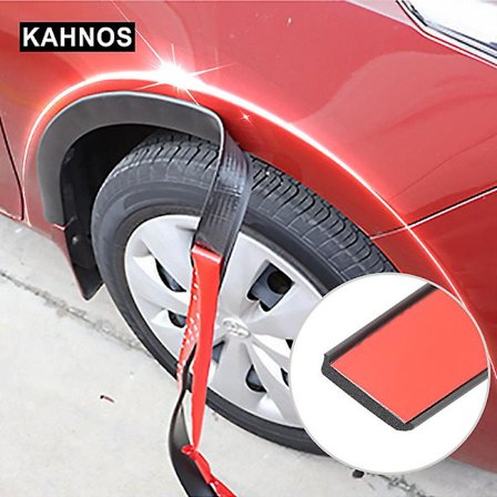 Hjulbuebeskyttere Utvidelser Universal Gummi Skjermbreddere Leppe Hjulbuekant Skjermbryn Beskytter Ripesikker Gummi