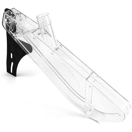 Bordrundsavsdækning, støvtæt sikkerhedsdækning til træbearbejdning til 7 12 tommer bordrundsave