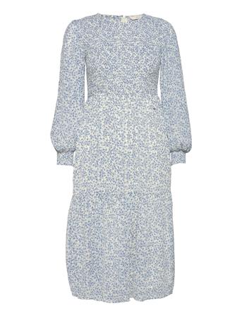 Nucaltum Dress Knälång Klänning Blå Nümph