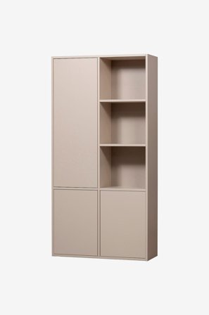 WOOOD - Meggy Oppbevaringsskap venstre - Grå - Skap - Fra Homeroom