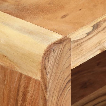 vidaXL TV-bänk massivt akaciaträ