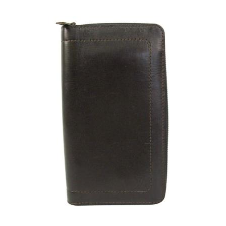 Louis Vuitton Vintage, Pre-owned Zippy organizer Bruin, Heren, Maat:ONE Size