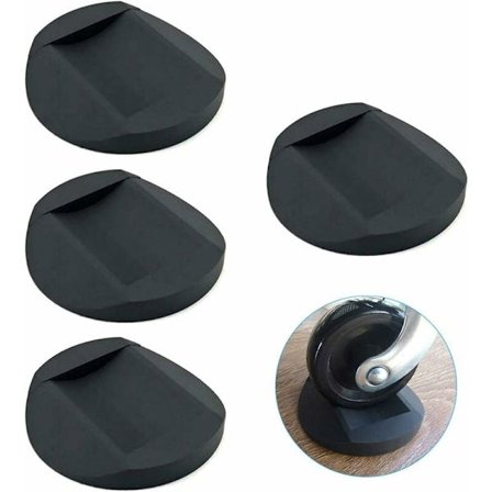 Möbelhjulskålar 4 st, Gummifötter halkfria dynor Möbel