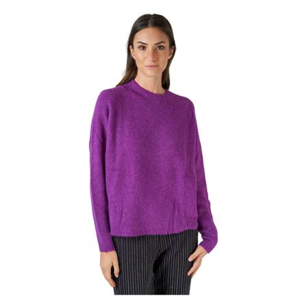 Ottod'Ame Round-neck Strik Lilla, Dame Striktrøjer, Størrelse: XS