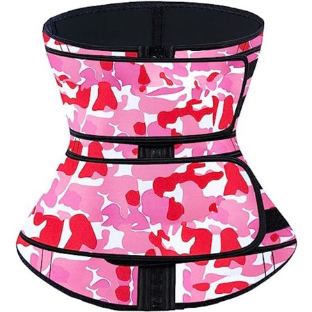 Glidelås midjetrener korsett for kvinner daglig trening body shaper cincher svette plus size