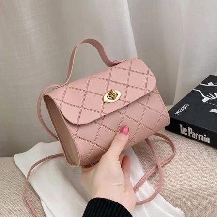 Mode Liten Messenger Bag För Kvinnor Ny Trend Kvinnlig Axelväska Casual Dam Crossbody Väskor Mini Handväskor Pink