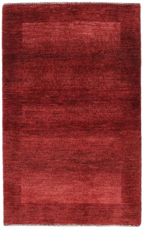Oriental Loribaft Fine Rug 78X125 Dark Red/Black (Wool, )
