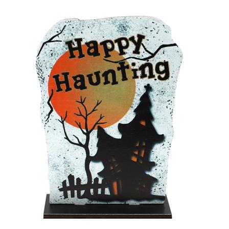 Halloween-koristeet puusta - riippuvat kurpitsat, luurangot, hämähäkit, lepakot JM00522