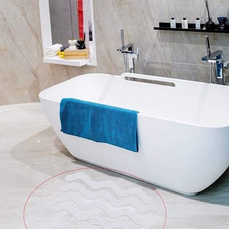 48 st Halkskydd, Badkar Halkskydd, Självhäftande (PA)