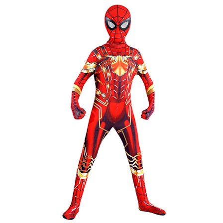 Spider-Man kostume børn Halloween udklædning jumpsuit til børn