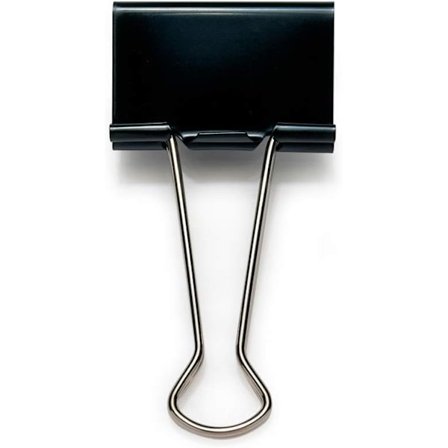 Fällbara klämmor, svarta, 10-pack