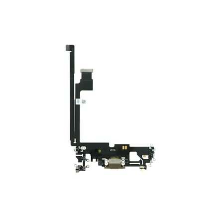 iPhone 12 Pro Max Laddkontakt Flexkabel - Guld