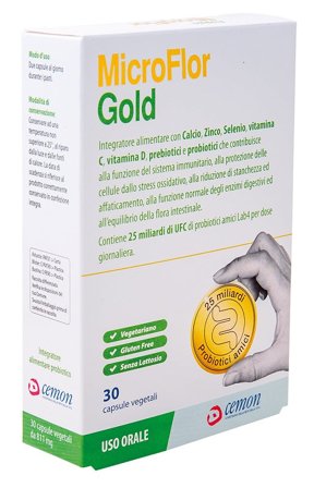 Microflor Gold 30 Capsule Vegetali