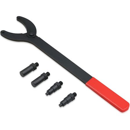 Noakselpulie krumtap holder, værktøj til udskiftning af tandrem