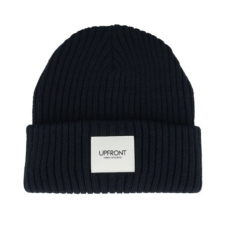 Upfront - Blå cuff Beanie - Haze Fisherman Winter Beanie Navy Cuff @ Hatstore