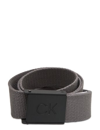 Calvin Klein Golf | Ck Monogram Buckle Belt | ONE SIZE