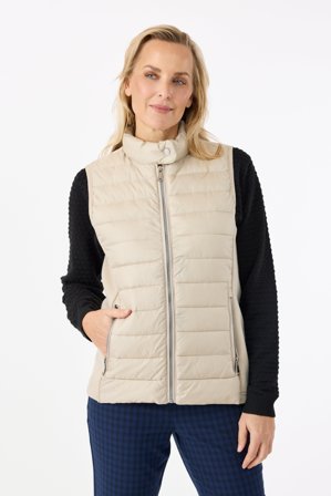 BRANDTEX - Vest - Sand - Quiltet