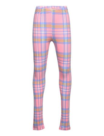 Check Aop Leggings Leggingsit Monivärinen/Kuvioitu Mini Rodini