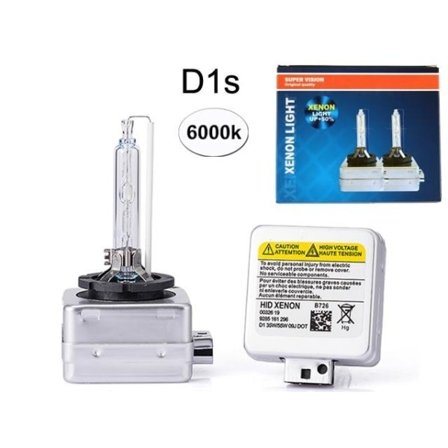 Xenonpærer +50% D1S 35W 6000k 2-pak xenonpærer PK32d-2-WELLNGS/NT/