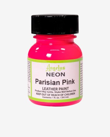 Angelus - Neon Leather Paint - Parisian Pink