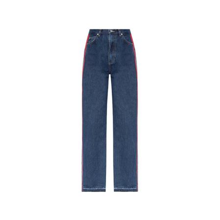 RED Valentino Straight Jeans Blå, Dame