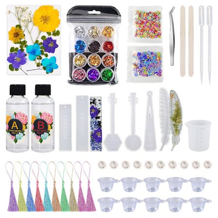 Handgjord Dropplim DIY-materialset Materialpaket AB-hartslim Kreativ Koppmugg Hänge Handgjord Formset Lämpligt För Alla