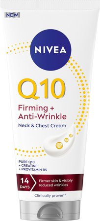 NIVEA Q10 Firming Neck & Chest Cream 200 ml, Skincare, Kropspleje, Bodylotion