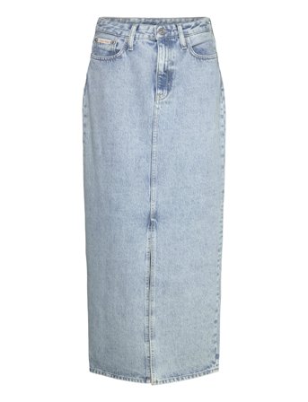 Maxi Denim Skirt Blue Calvin Klein Jeans