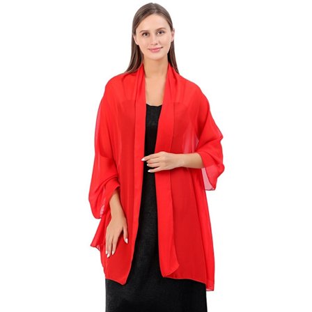 Aftonklänningar Sjal Lady Cape Wraps RÖD RÖD