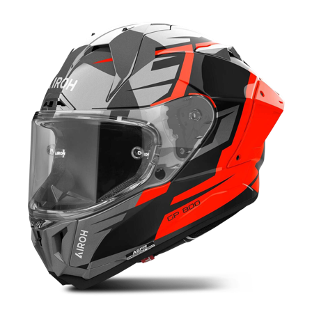 Integralhelm Airoh GP 800 Master Gloss Glänzendes Orange XL