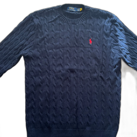 Stickad Ralph lauren tröja