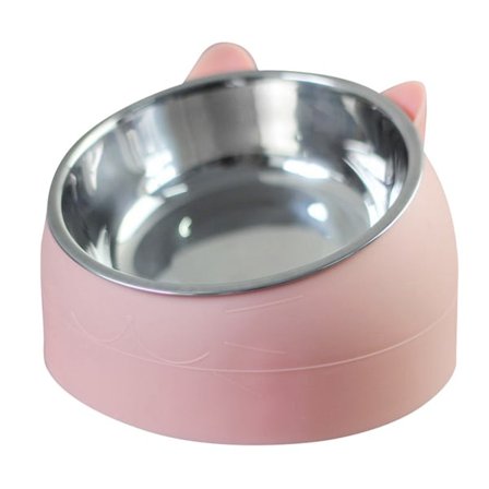 Pet Dining Solution, Automatisk oppvarming rustfritt stål bolle, Overopphetingsbeskyttelse sikrer sikkerhet, Ergonomisk skrå design fremmer sunn 