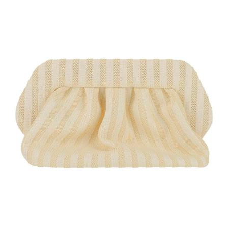 THEMOIRè, Clutch Beige, Dames, Maat:ONE Size
