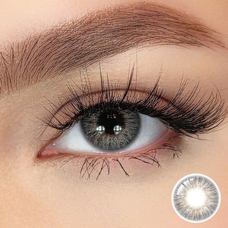 Färgade Linser – Angela Series – 12 Månader - Ash