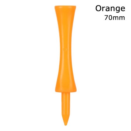 Golf Tees Golfer Ball Tees Hållare ORANGE 70MM - high quality
