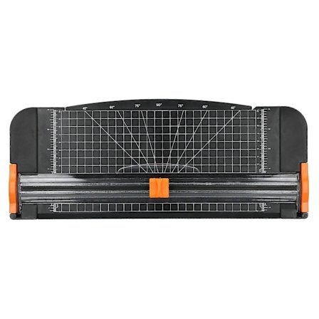 Papirkutter, A2 A3 A4 A5 Scrapbooking-kutter, Standard papirkutterverktøy med sikkerhetsskyver Kompatibel med papir, bilder, etiketter, kort osv.