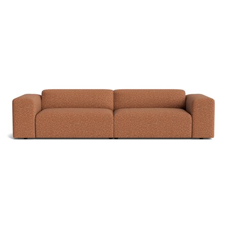 Soma XL 3 personers sofa - Puente Brun terracotta - 312x101x75 - Sofa, 3 personers sofa