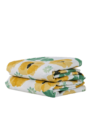 Sagaform Eden Vaxad Duk 150x250 cm Bordstextil Gul 150x250cm