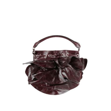 Valentino Vintage, Pre-owned Leather Handbag Rood, Dames, Maat:ONE Size,leer