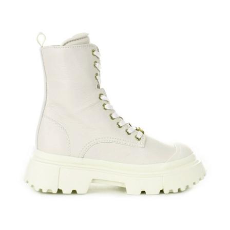 Hogan Lace-up Laarzen , Wit , Dames , Maat: 37 EU Laarzen