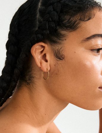 Pilgrim Between Hoops Gold-Plated - Gold - ONE SIZE