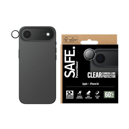 SAFE. by Panzer Camera Lens Protector Transparent iPhone Air PanzerGlass - High quality tempered glass screen protector