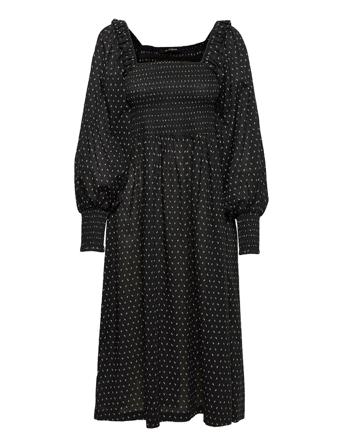 Aster Smoc Dress Black Bruuns Bazaar